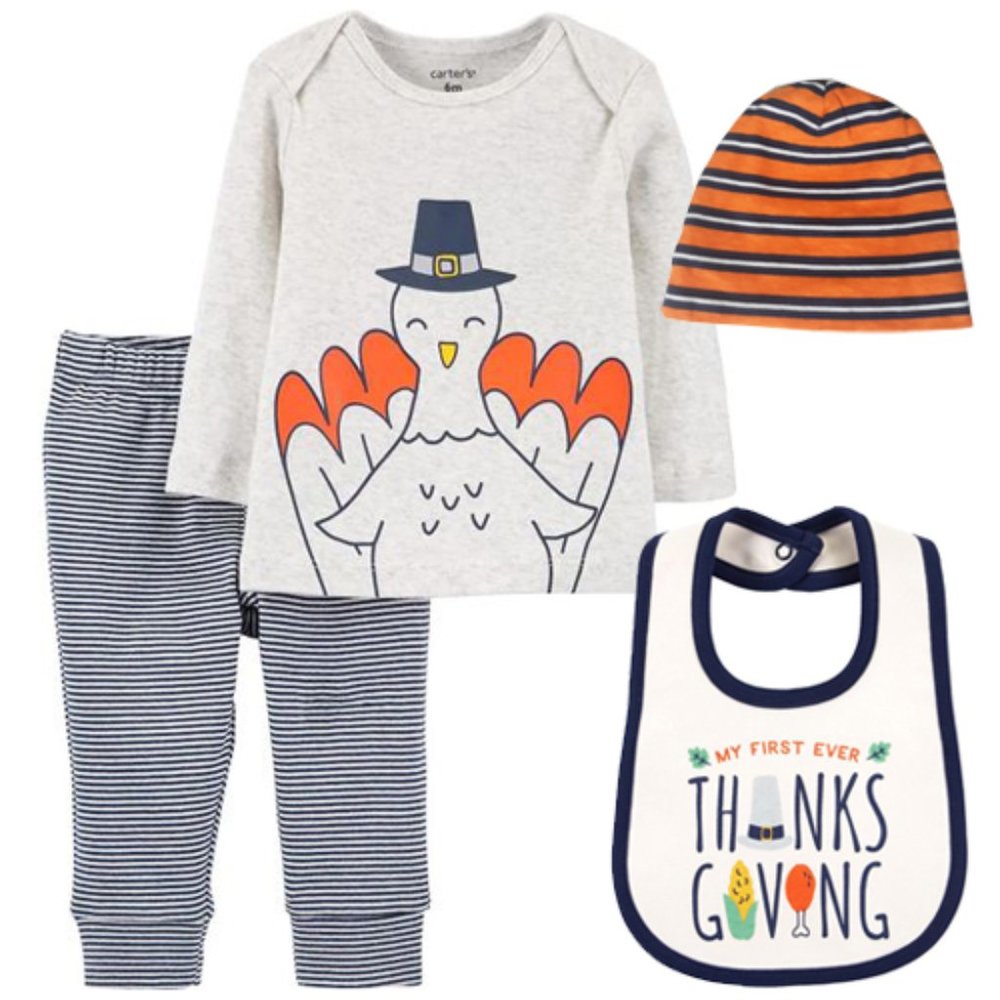 Carter's - 4-Piece Thanksgiving Set